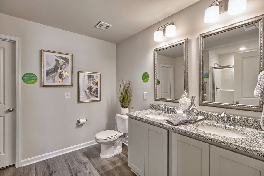 Furnished interior view inside a new home in Forts Ridge, Pelion (Image 17).