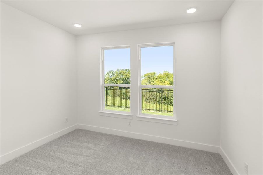 Spacious, unfurnished interior of a new home in Inspiration Collection at Union Park, Little Elm (Image 25).