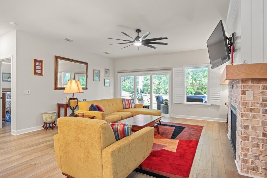 Furnished interior view inside a new home in , Summerville (Image 16).