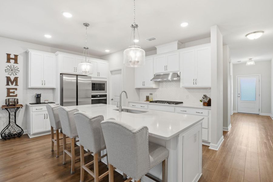 Furnished interior view inside a new home in Watson Hill, Summerville (Image 11).