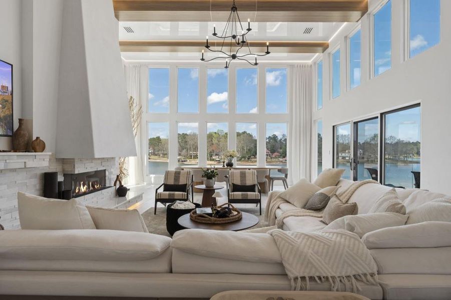 Furnished interior view inside a new home in , Jonesboro (Image 63).