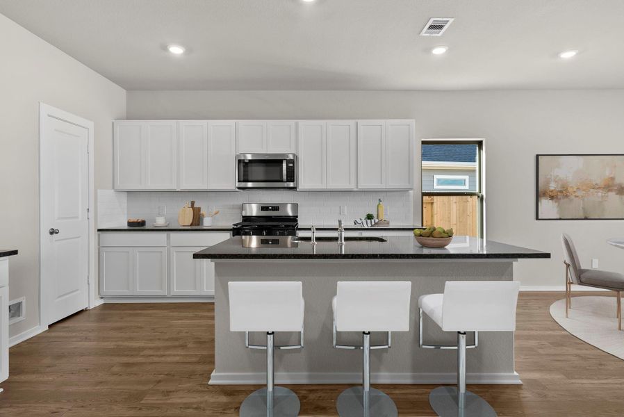 Furnished interior view inside a new home in Laurel Landing, Alvin (Image 10).