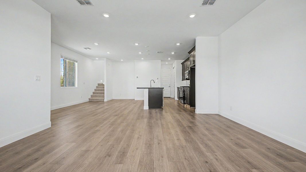 Furnished interior view inside a new home in Surprise City Center, Surprise (Image 12). Furnished interior view inside a new home in Surprise City Center, Surprise (Image 12).