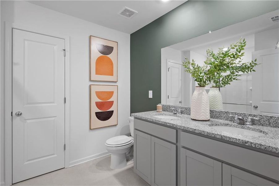 Furnished interior view inside a new home in Avery Ridge, Gainesville (Image 13).