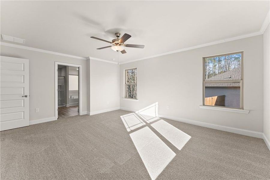 Spacious, unfurnished interior of a new home in Magnolia Villas, Cornelia (Image 40).