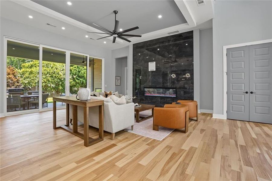 Furnished interior view inside a new home in , Marietta (Image 5).
