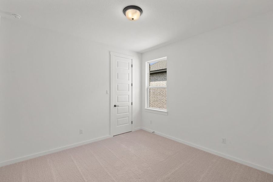 Spacious, unfurnished interior of a new home in Park Collection At Wolf Ranch, Georgetown (Image 42). Spacious, unfurnished interior of a new home in Park Collection At Wolf Ranch, Georgetown (Image 42).