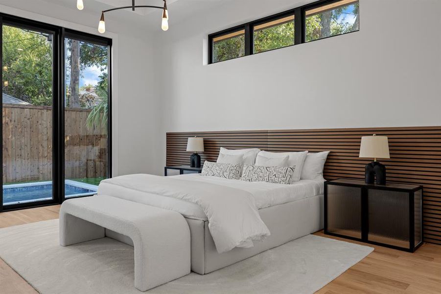 Furnished interior view inside a new home in , Dallas (Image 11).