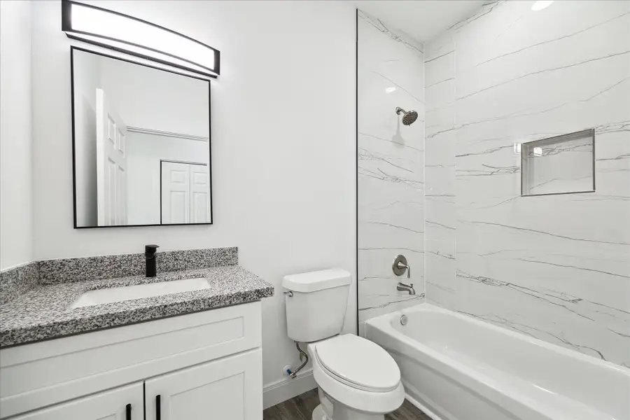 Furnished interior view inside a new home in , Wharton (Image 3).