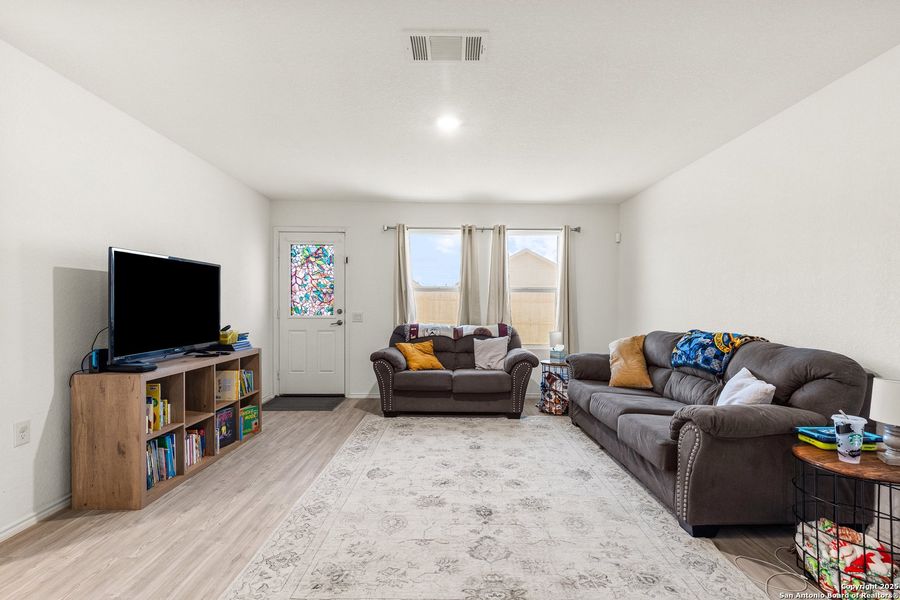 Furnished interior view inside a new home in , San Antonio (Image 17). Furnished interior view inside a new home in , San Antonio (Image 17).