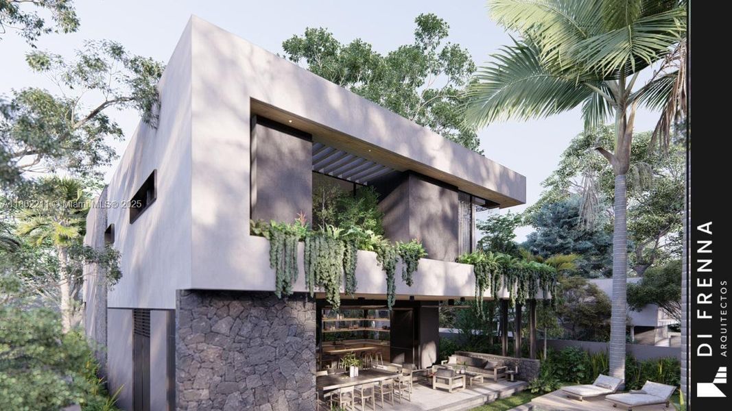 Front exterior of a new home in , Miami, FL, highlighting curb appeal (Image 23).