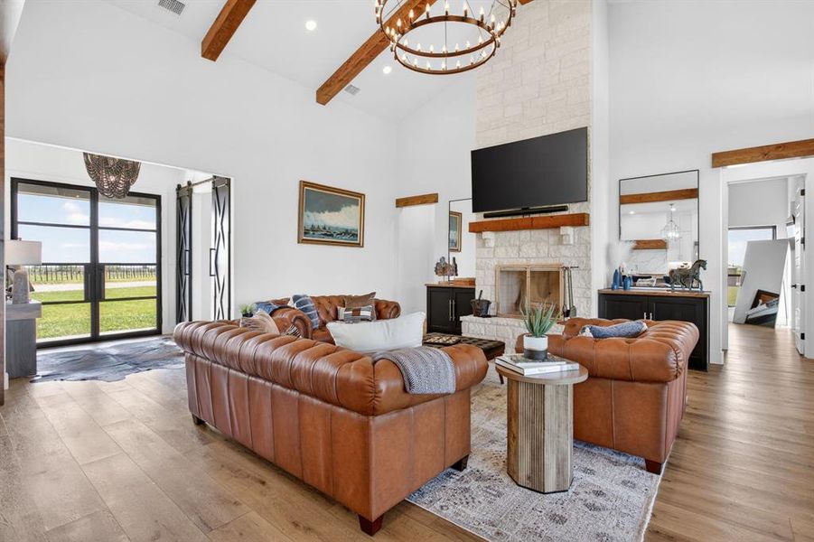 Furnished interior view inside a new home in , Jacksboro (Image 29).