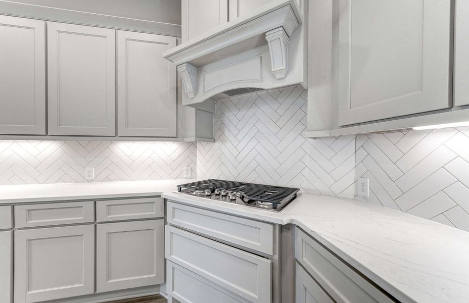 Furnished interior view inside a new home in Artavia 70′, Conroe (Image 5).