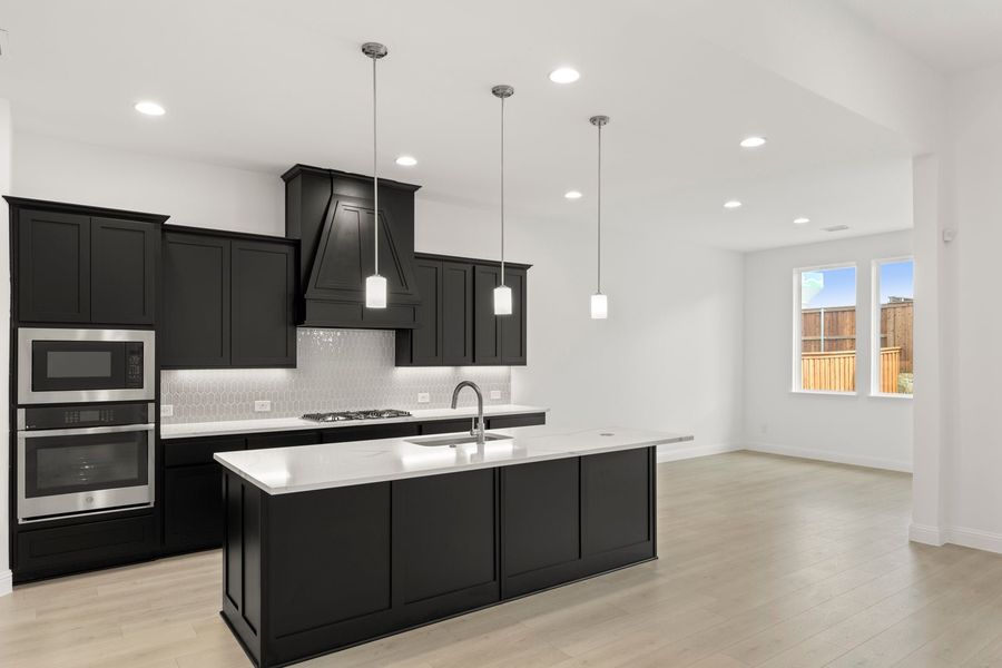 Furnished interior view inside a new home in Nelson Lake Estates, Rockwall (Image 7).