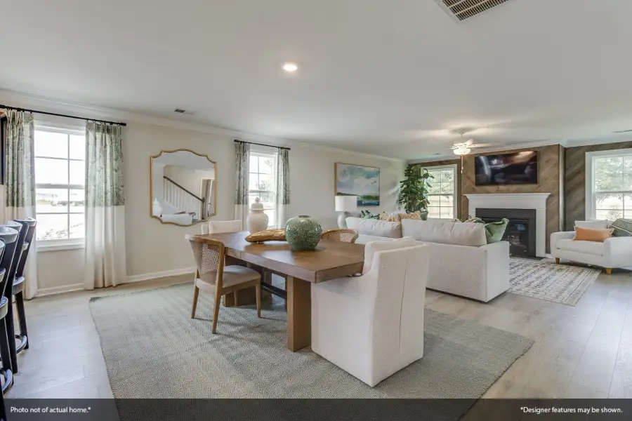 Furnished interior view inside a new home in Ellington, Elgin (Image 8).