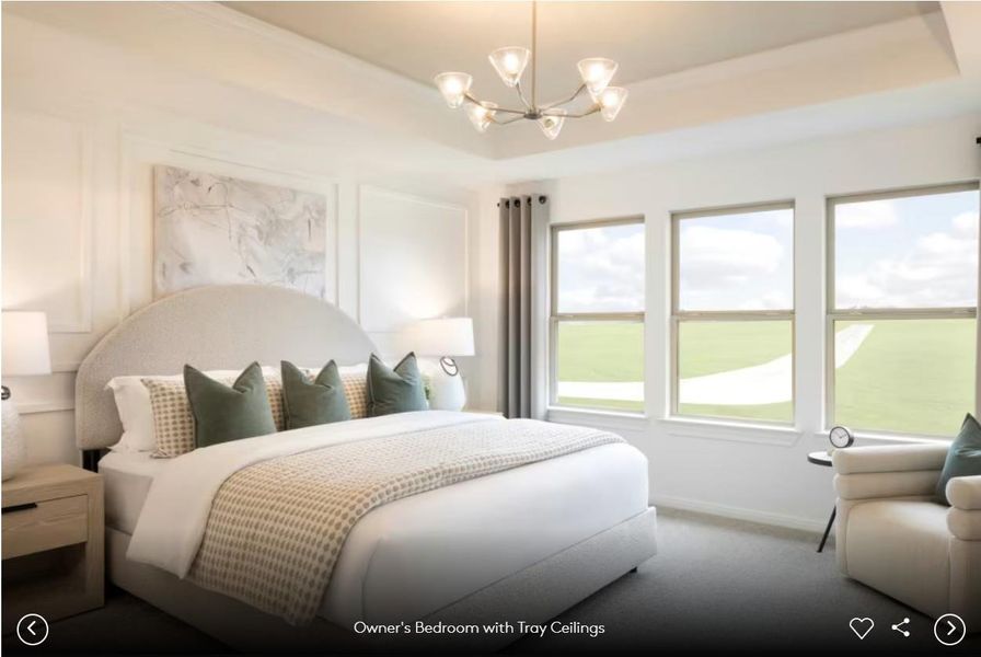 Interior photos- Photo of Pulte model home with same floor plan, not of actual home listed.