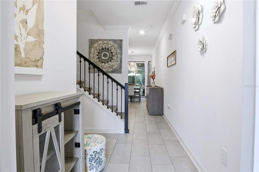 Furnished interior view inside a new home in , Kissimmee (Image 7). Furnished interior view inside a new home in , Kissimmee (Image 7).