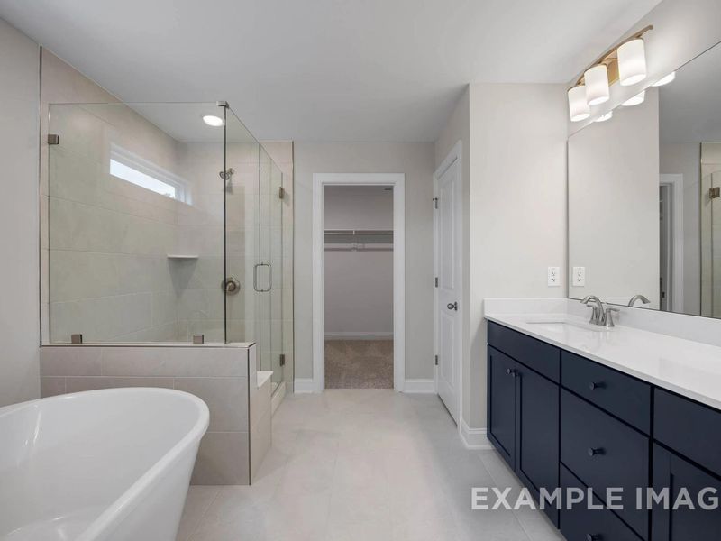 Representative furnished interior of a home built from the The Hickory II A by Davidson Homes LLC in Wellers Knoll, Lillington (Image 10).