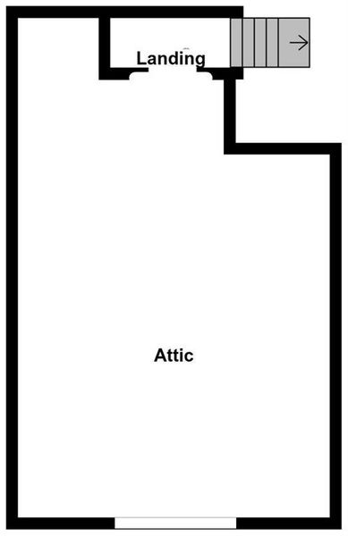 2D floor plan layout of this home in , Scottdale, GA (Image 5).