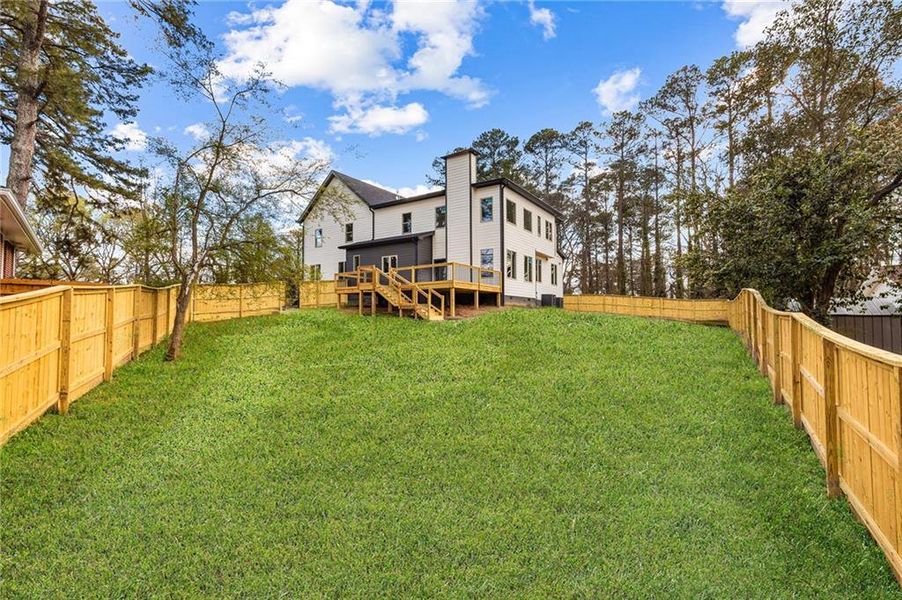 Exterior details and patio area of a home in , Atlanta (Image 27). Exterior details and patio area of a home in , Atlanta (Image 27).
