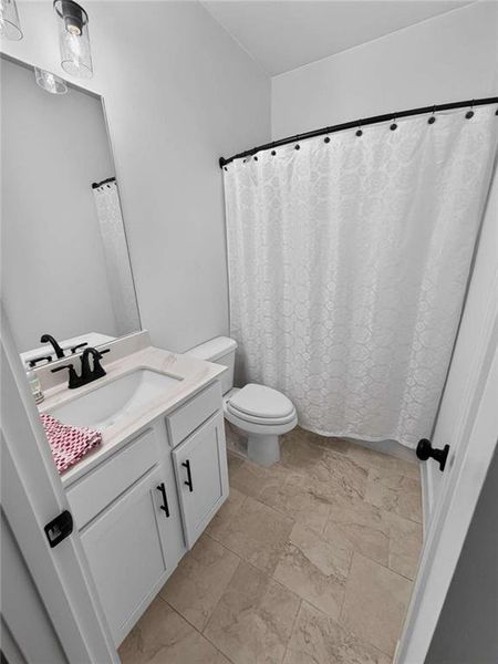 Furnished interior view inside a new home in , Gillsville (Image 5).