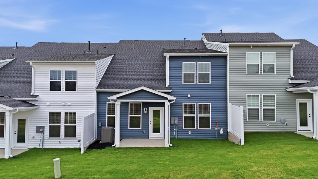 Exterior details and patio area of a home in Silo Ridge, Anderson (Image 3).