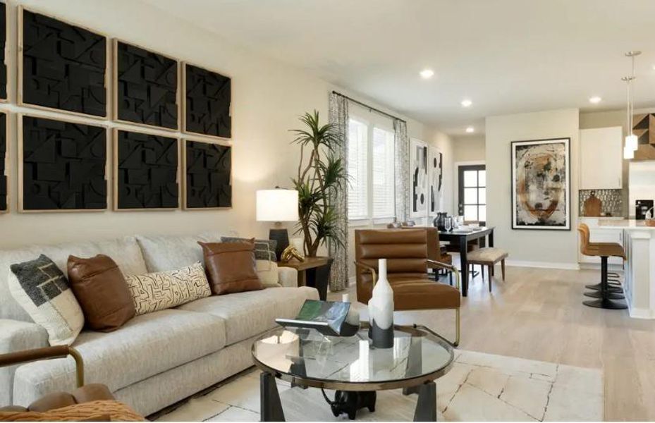 Photo is not of the actual home, but is an inspirational photo of builder’s model home and may depict options, furnishings, and/or decorator features that are not included