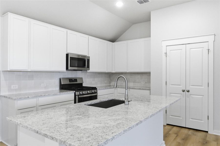 Furnished interior view inside a new home in Infinity Square, Kyle (Image 7).