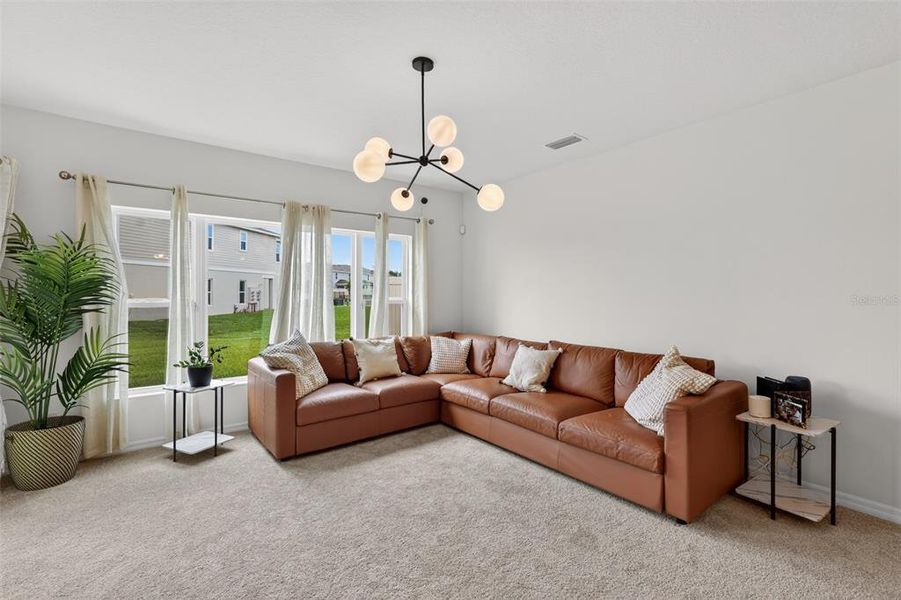 Furnished interior view inside a new home in , Kissimmee (Image 16).