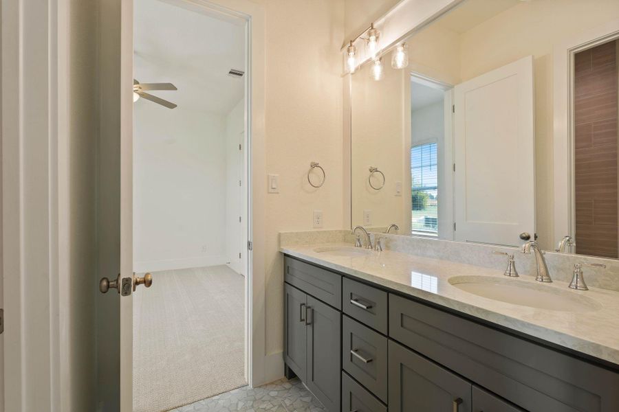Furnished interior view inside a new home in Chapel Bend, Montgomery (Image 17). Furnished interior view inside a new home in Chapel Bend, Montgomery (Image 17).