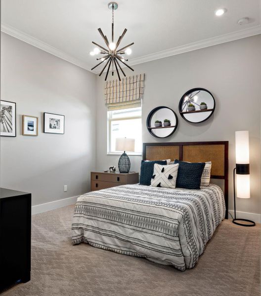 Furnished interior view inside a new home in PGA Village Verano, Port St. Lucie (Image 12).