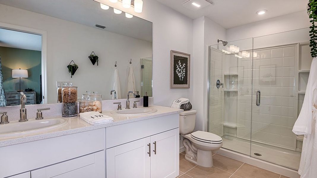 Representative furnished interior of a home built from the Marigold by Taylor Morrison in The Townhomes at Skye Ranch, Sarasota (Image 11).