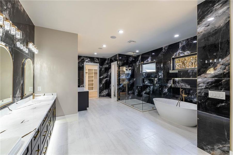 Furnished interior view inside a new home in , Dacula (Image 14).