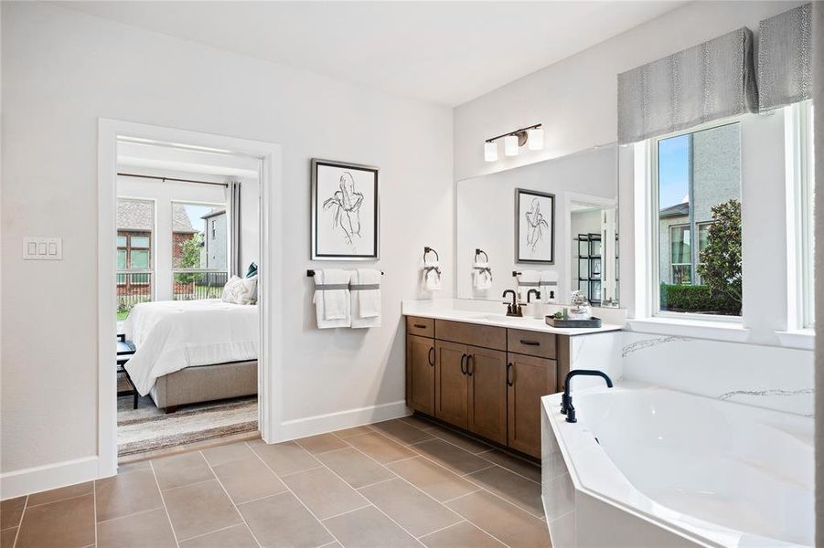 Beazer Homes Heath Golf and Yacht Club Kerrville Floorplan. This is not a photo of the actual home, but is a photo of the Kerrville floorplan.