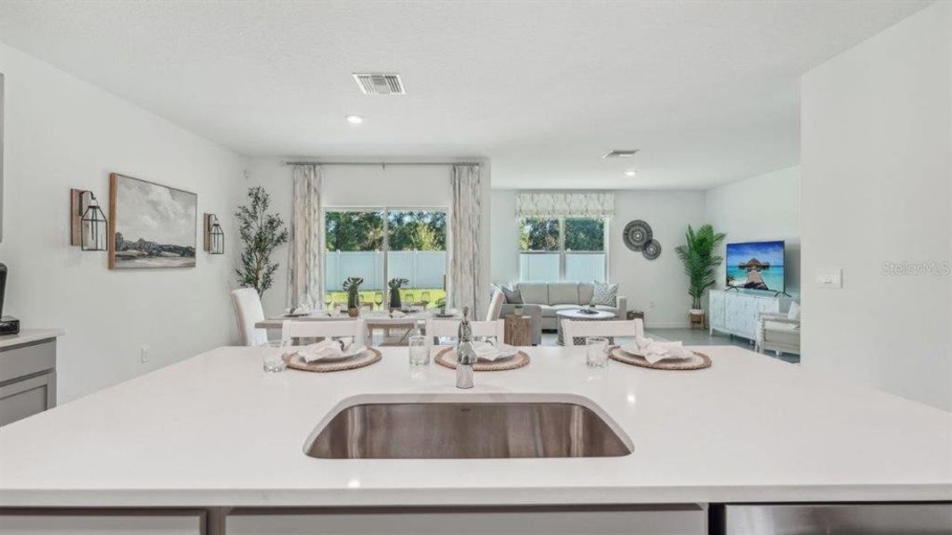 Furnished interior view inside a new home in , Zephyrhills (Image 3).