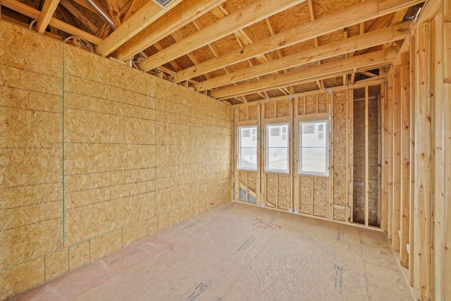 Spacious, unfurnished interior of a new home in Bridgeland, Cypress (Image 22).