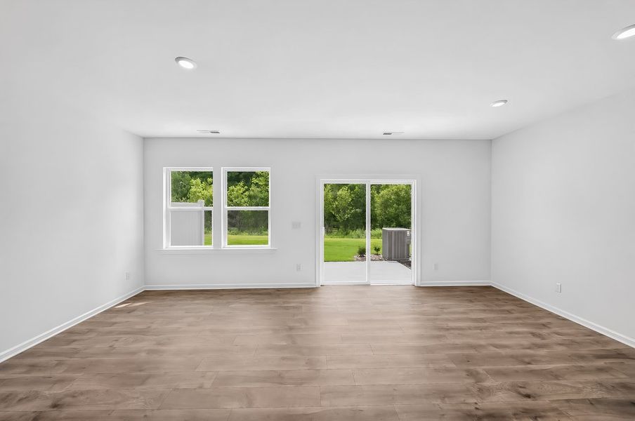Spacious, unfurnished interior of a new home in Magnolia Townes, Wendell (Image 9).