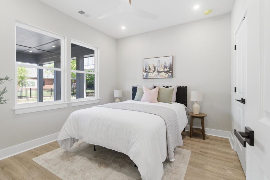 Furnished interior view inside a new home in , Charleston (Image 15).