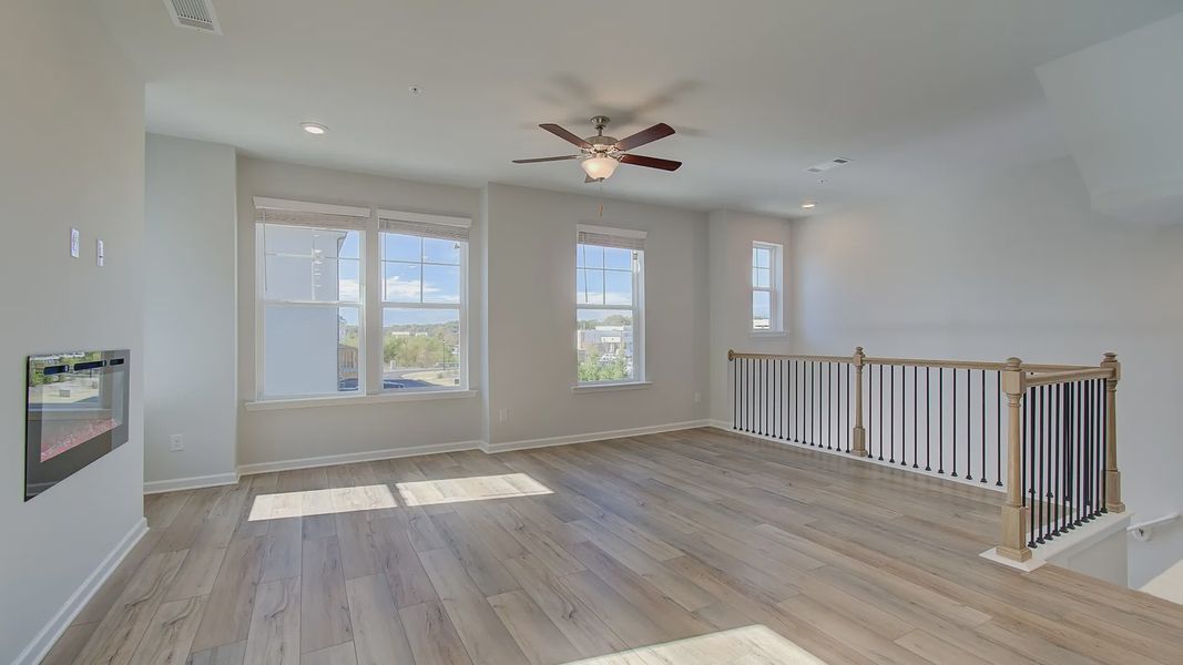 Furnished interior view inside a new home in Daybreak, Newnan (Image 13).