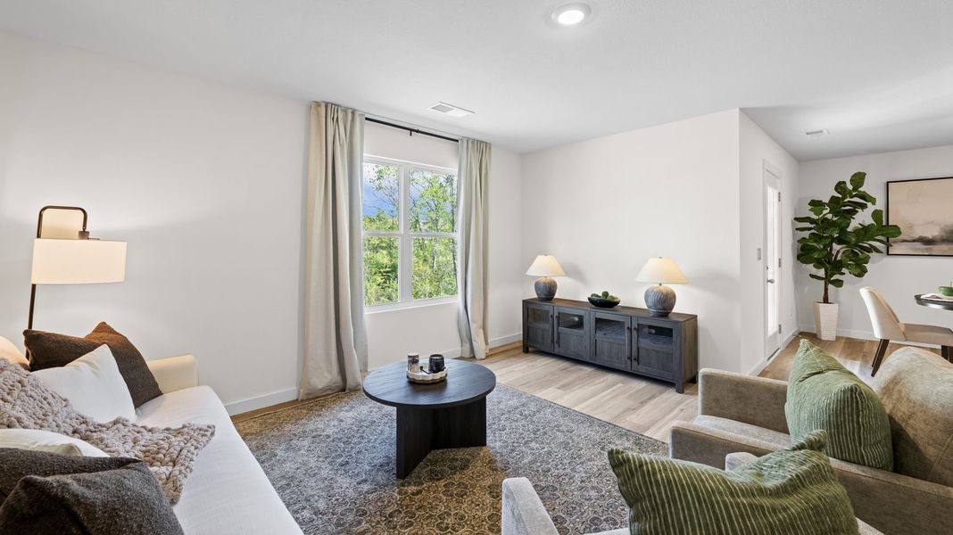 Furnished interior view inside a new home in Timber Creek, Rossville (Image 23).