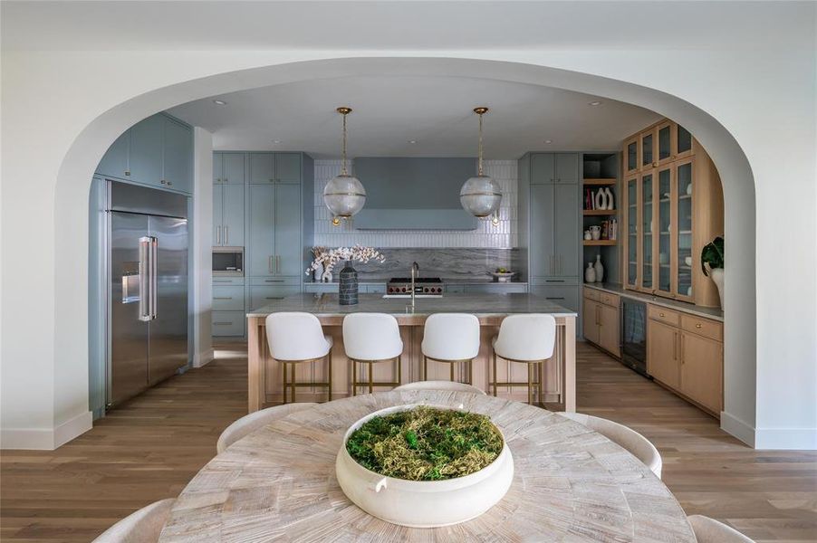 Furnished interior view inside a new home in , Dallas (Image 6).