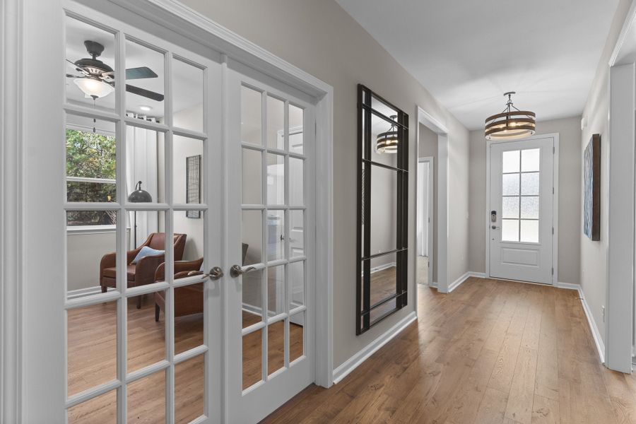 Representative unfurnished interior of a home built from the The Cherry Grove by Chesapeake Homes in Coastal Club of the Carolinas, Calabash (Image 24). Representative unfurnished interior of a home built from the The Cherry Grove by Chesapeake Homes in Coastal Club of the Carolinas, Calabash (Image 24).