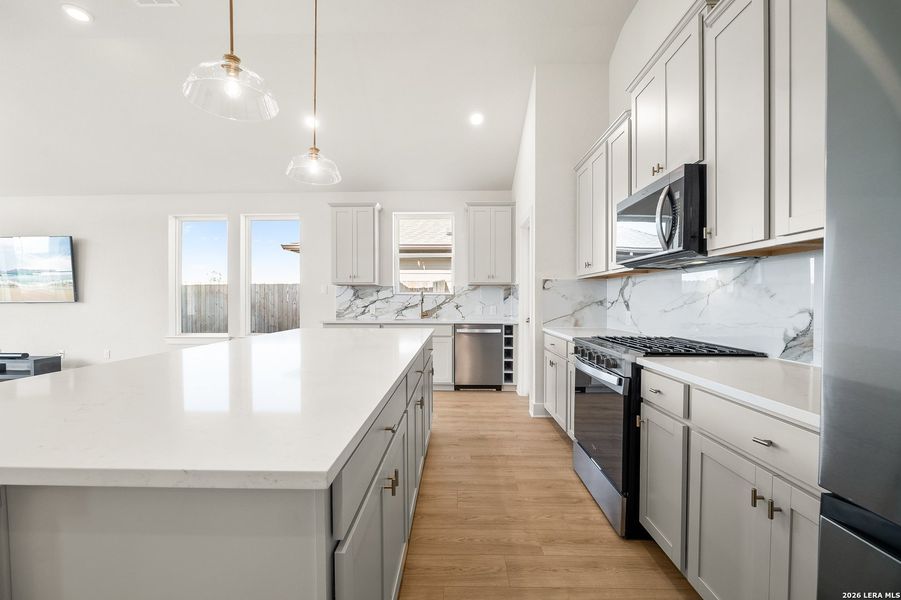 Furnished interior view inside a new home in Westridge, San Antonio (Image 15).