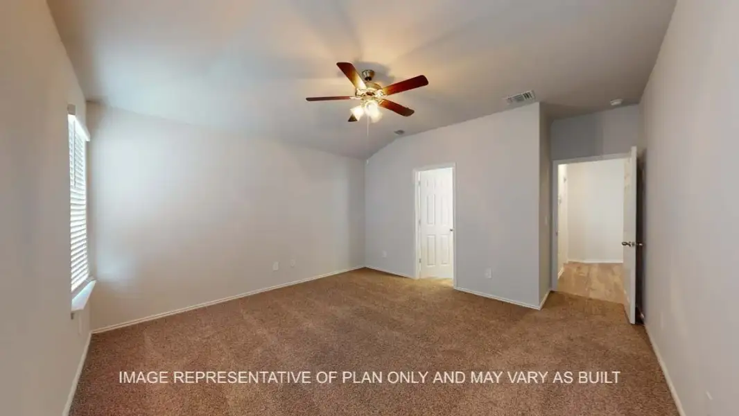 Spacious, unfurnished interior of a new home in Warrior's Legacy, Nolanville (Image 17).