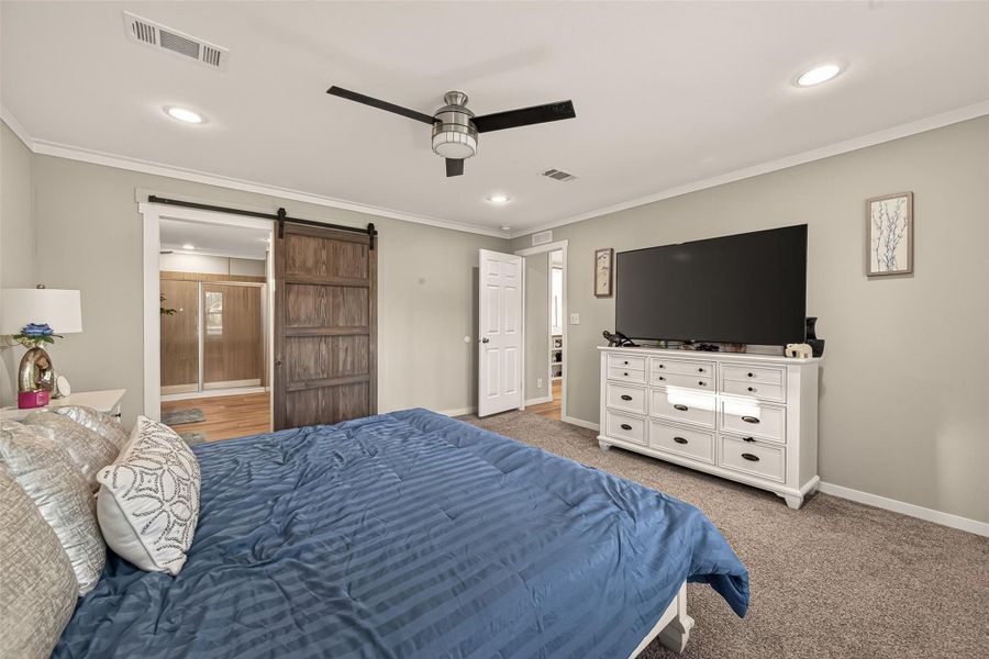 Furnished interior view inside a new home in , Cleveland (Image 23).
