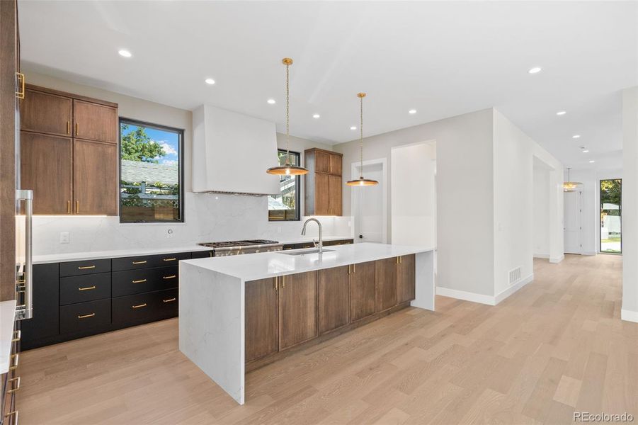Furnished interior view inside a new home in , Denver (Image 9).
