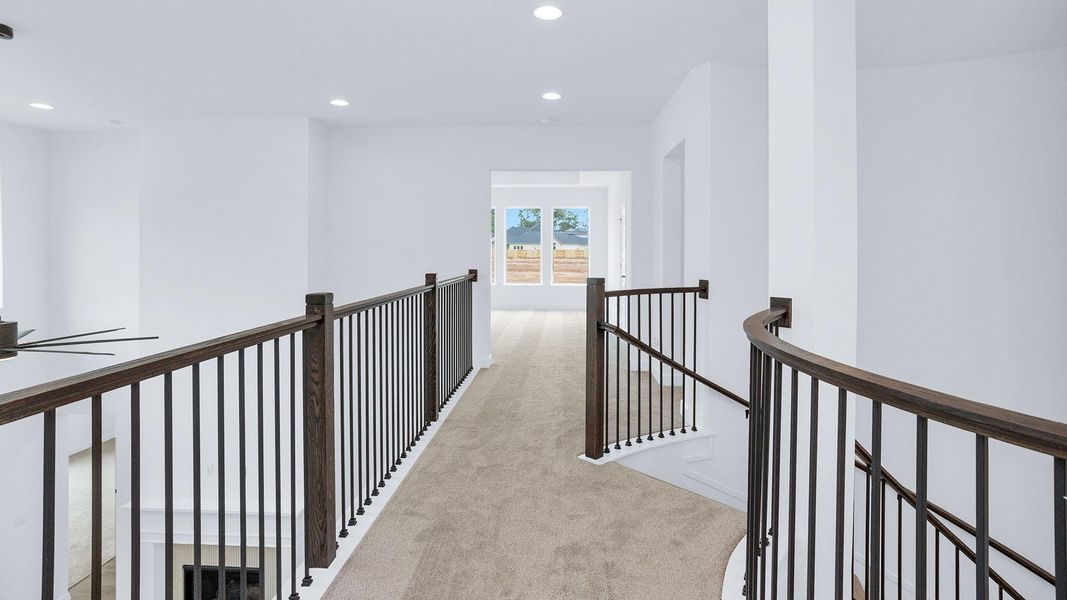 Spacious, unfurnished interior of a new home in Audubon, Magnolia (Image 10). Spacious, unfurnished interior of a new home in Audubon, Magnolia (Image 10).