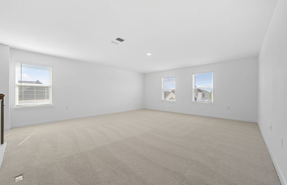 Spacious, unfurnished interior of a new home in Woodside, Georgetown (Image 19). Spacious, unfurnished interior of a new home in Woodside, Georgetown (Image 19).
