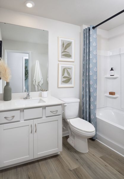 Sierra Model Upstairs Hall Bath