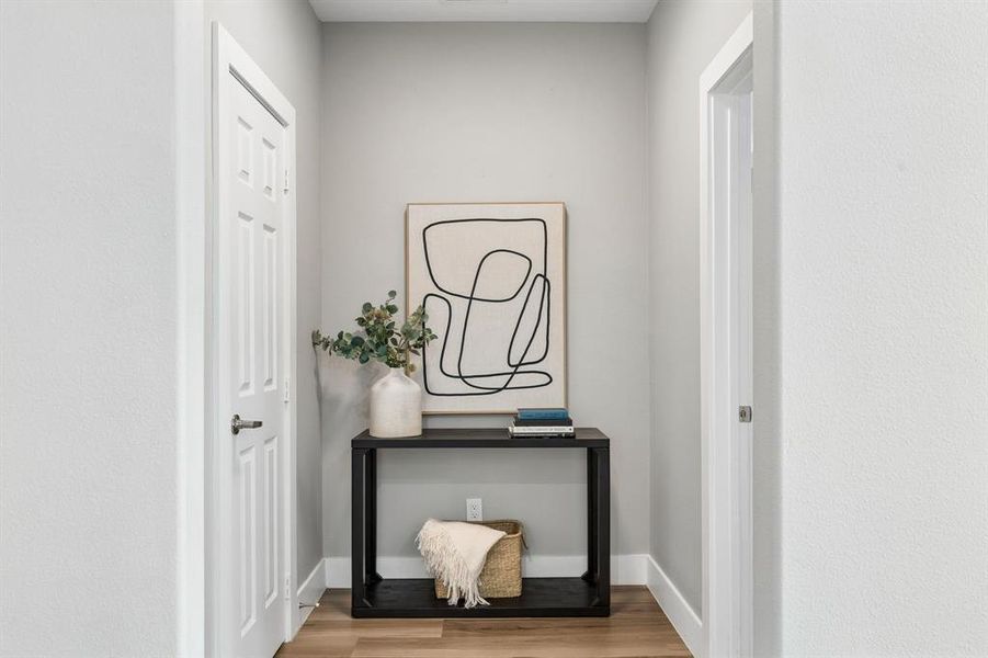 Furnished interior view inside a new home in , Dallas (Image 16).